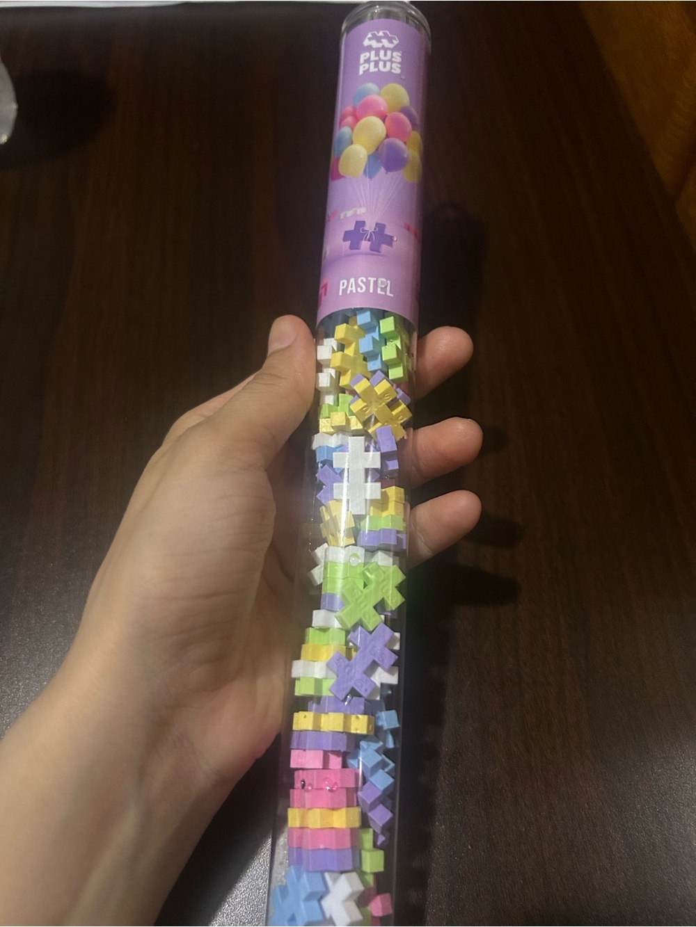 Plus Plus Pastel Building Blocks Tube - Picture 3 of 4
